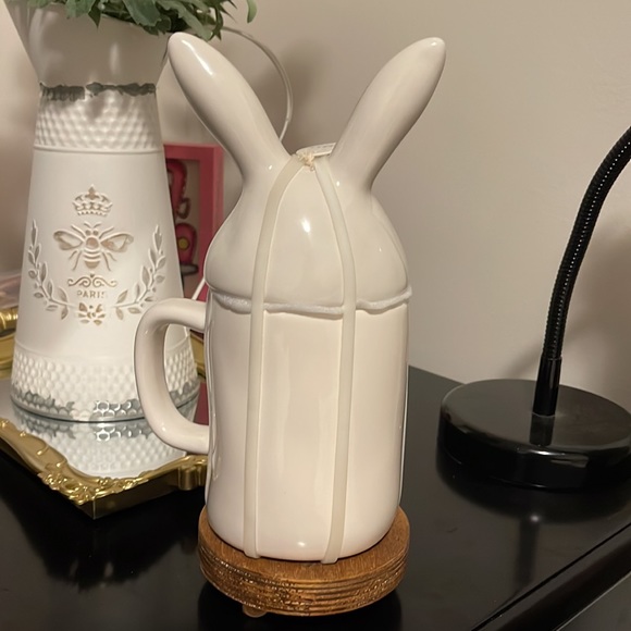Rae Dunn FUNNY BUNNY Easter Topper Mug - Picture 2 of 2